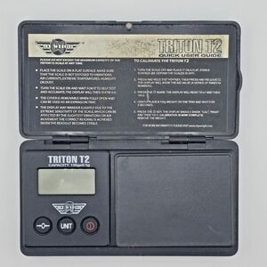 My Weigh Triton T2 Digital Pocket Scale 300g x 0.1g Precision Gram Jewelry Black